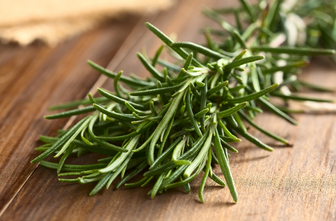 Rosemary infused tea and rosemary essential oil are key ingredients in the Herbal Shampoo Hair & Scalp Repair to combat hair loss and strengthen hair.